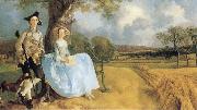 Thomas Gainsborough Robert Andrews and his Wife Frances oil